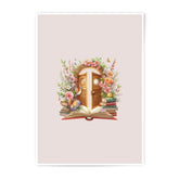 Enchanted Door Photographic Prints, Floral Fantasy Art Print, Butterfly and Books Wall Decor, Magical Realm Print, Whimsical Home Art - Tawshia